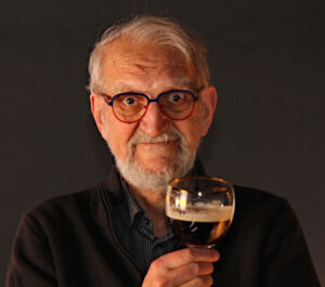 Als geduldig model bij workshop 'flitsen'